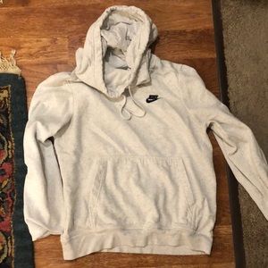 Nike grey/white hoodie!